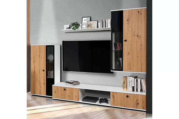 Wohnwand -  Kaja - Gestalten Sie eine Wohnwand in einer zeitlosen Farbkombination. - Milaros Markt