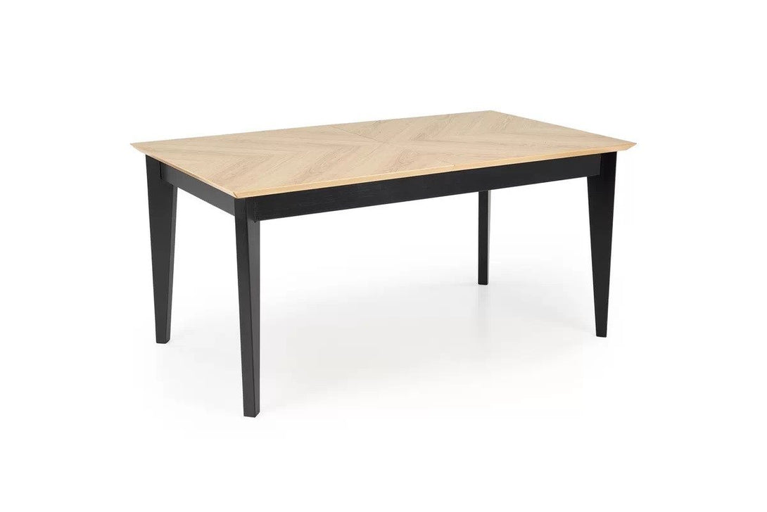Esstisch - Edmondo - Schlichtes Design für moderne Räume mit Klappmöglichkeit. - Milaros Markt
