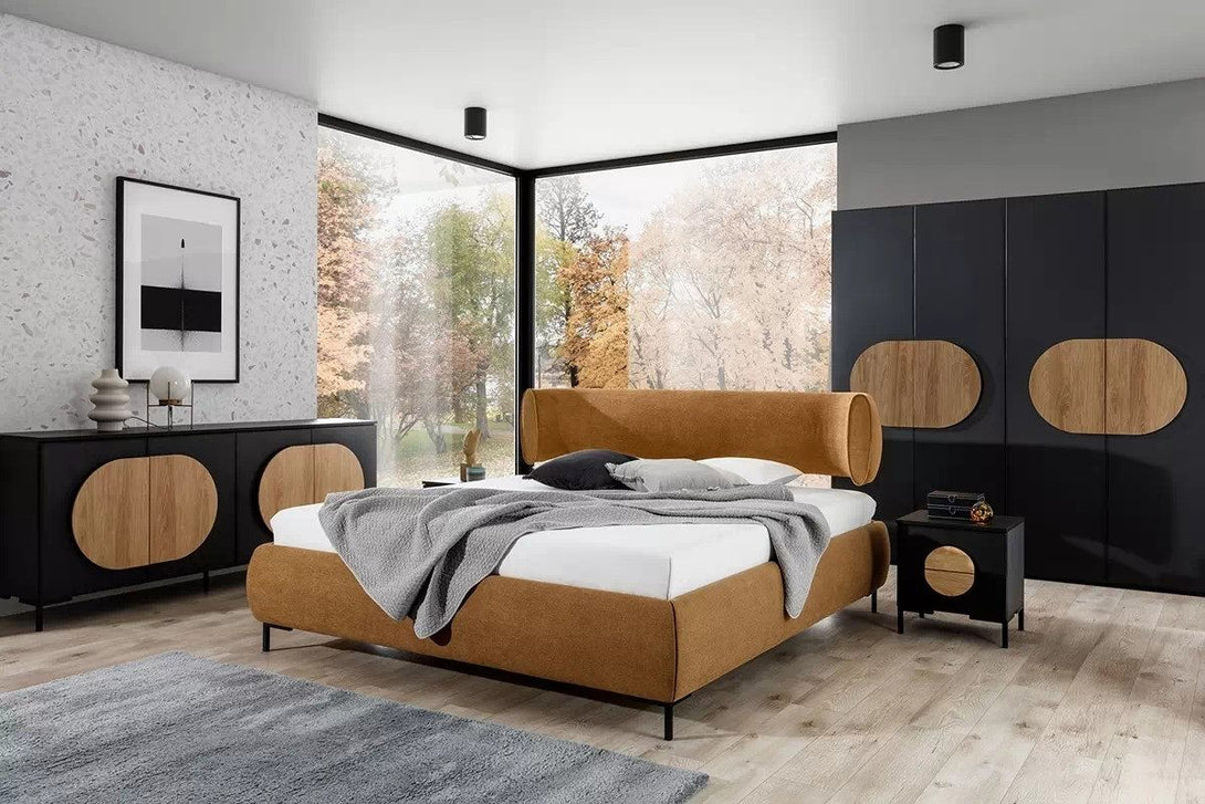 Nachttisch - Ovalo - Stilvoller für Ihr Schlafzimmer. - Milaros Markt