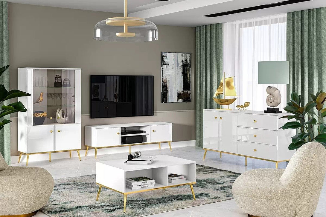 Couchtisch - Riomi - Stilvoller für elegantes Wohnzimmer und vielseitige Nutzung. - Milaros Markt
