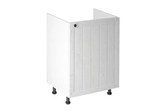 Spülenunterschrank D60Z P/L - Provence - Weiß/Matt