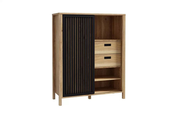 Kommode - Jytana - Zeitloser in Holzoptik für klassischen Wohnstil. - Milaros Markt