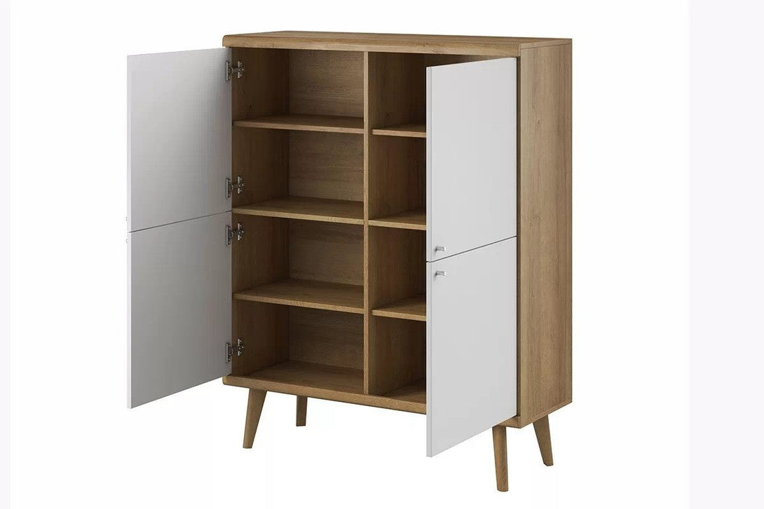 Wohnwand - Promi - Hochwertige Verarbeitung und Funktionalität. - Milaros Markt