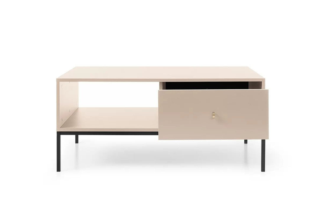 Couchtisch - Eladia - Toller Design-Couchtisch mit Schublade. - Milaros Markt