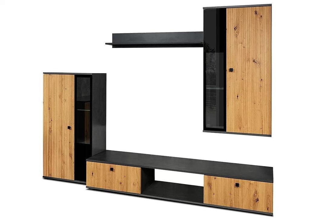 Wohnwand -  Kaja - Gestalten Sie eine Wohnwand in einer zeitlosen Farbkombination. - Milaros Markt