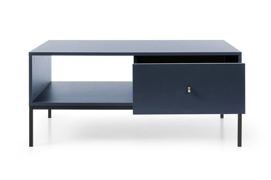 Couchtisch - Eladia - Toller Design-Couchtisch mit Schublade. - Milaros Markt