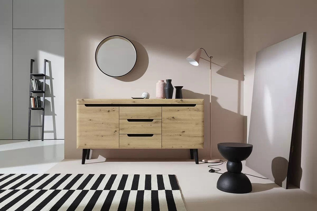 Kommode - Dorin - Herausragende Aufbewahrungslösung im modernen Design “ Dorin 160” - Milaros Markt