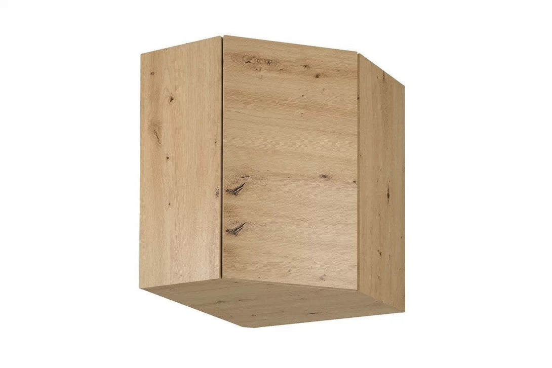 Eckhängeschrank 60 cm - Langen - Praktischer Eckhängeschrank für optimalen Stauraum. - Milaros Markt