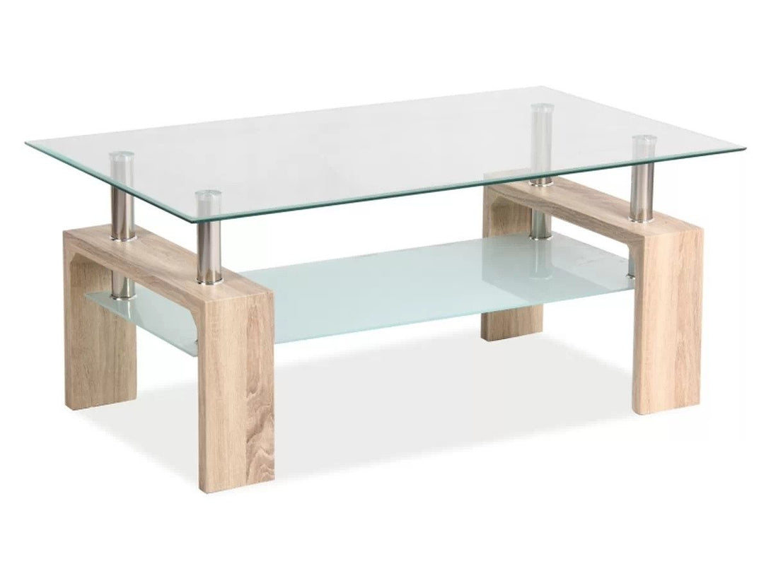 Couchtisch - Lisa Basic - Vielseitiger für stilvolles Wohnzimmer und dekorative Akzente. - Milaros Markt