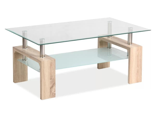 Couchtisch - Lisa Basic - Vielseitiger für stilvolles Wohnzimmer und dekorative Akzente. - Milaros Markt