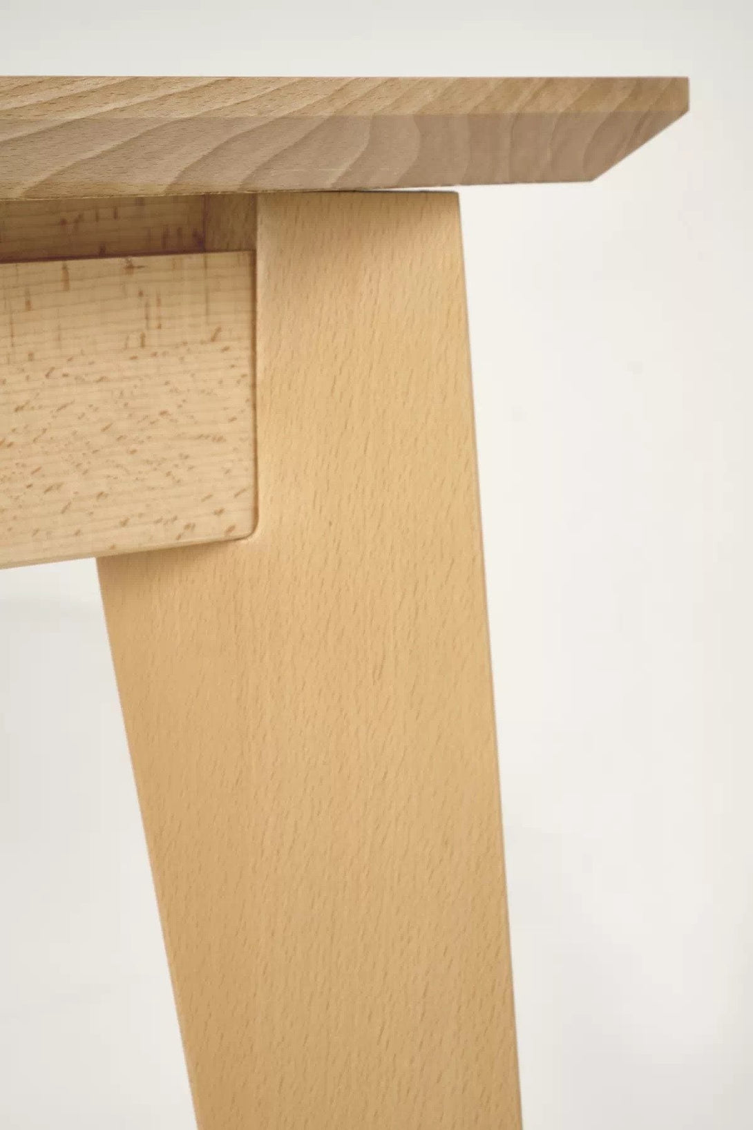 Esstisch - Edmondo - Schlichtes Design für moderne Räume mit Klappmöglichkeit. - Milaros Markt