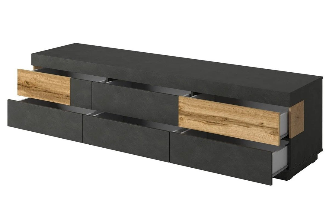 Wohnwand - Silke - Vielseitige für verschiedene Einrichtungsstile. - Milaros Markt