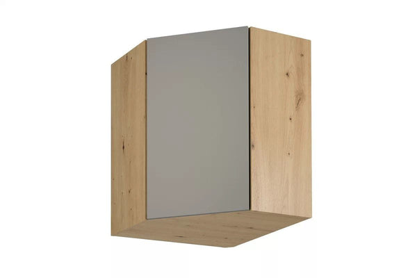 Eckhängeschrank 60 cm - Langen - Praktischer Eckhängeschrank für optimalen Stauraum. - Milaros Markt