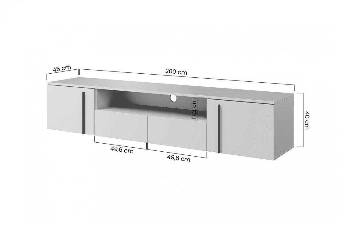 TV-Schrank - Larena - Mehr als nur ein Technikmöbel. - Milaros Markt