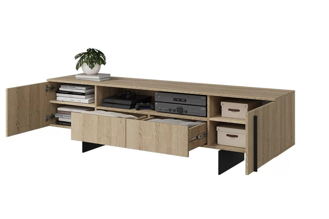 TV-Schrank - Larena - Eleganter Stauraum für Multimedia. - Milaros Markt