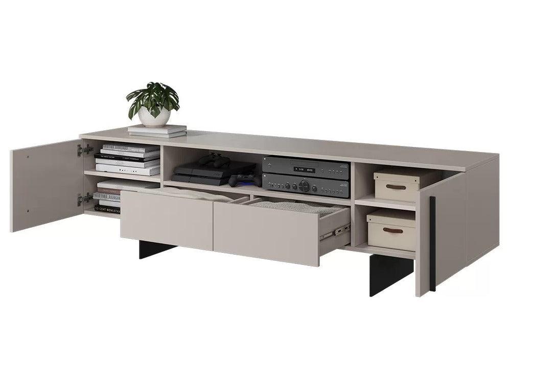 TV-Schrank - Larena - Eleganter Stauraum für Multimedia. - Milaros Markt
